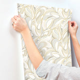 GN2563 Achate Beige Grey Wallpaper