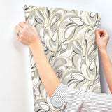 GN2564 Achate Black Grey Wallpaper