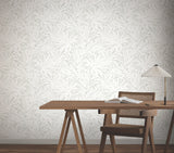 GN2572  Floral Canopy Grey Wallpaper