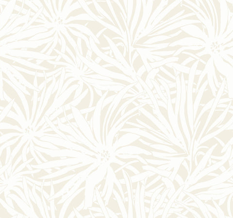 GN2573  Floral Canopy Cream Wallpaper