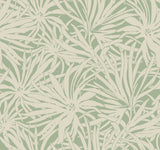GN2575 Floral Canopy Olive Wallpaper