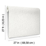 GN2593 Dew Drop White Wallpaper