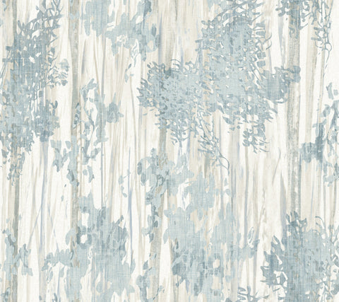 GN2602 Aspen Grove Blue Wallpaper