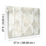 GN2603 Aspen Grove Grey Wallpaper 