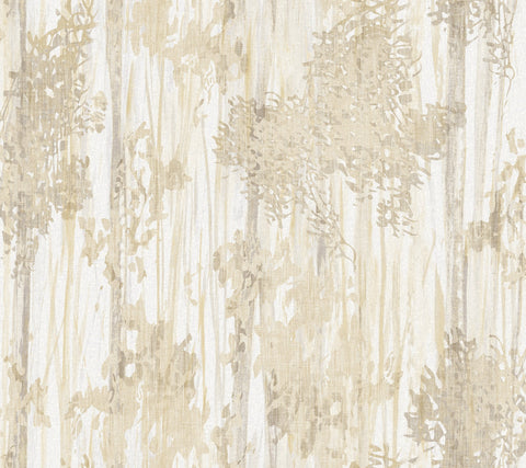 GN2604 Aspen Grove Sand Wallpaper