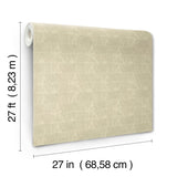 GN2623 Woodcut Beige Wallpaper