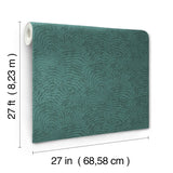 GN2631 Ocean Jasper Teal Wallpaper