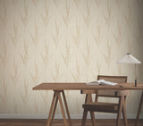 GN2642 Graceful Willow Pale Straw Wallpaper 