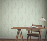 GN2643 Graceful Willow Lagoon Wallpaper 