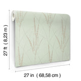 GN2643 Graceful Willow Lagoon Wallpaper 