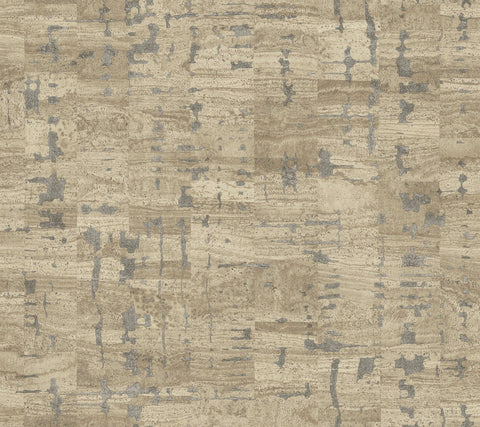 GN2651 Pop The Cork Taupe Wallpaper