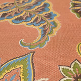 GO40201 Orange giacomo floral pattern flowers wallpaper rolls