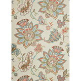GO40207 Beige cream giacomo Bohemian Monarchos Paisley floral pattern flowers wallpaper
