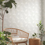 GO8224 Vinca Pearl Greenhouse Wallpaper