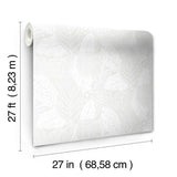 GO8224 Vinca Pearl Greenhouse Wallpaper