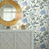 GR5903 Morning Garden White Wallpaper