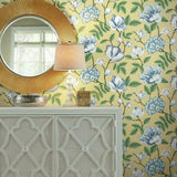 GR5904 Morning Garden Yellow Wallpaper 