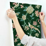 GR5931 Fanciful Dark Green Wallpaper