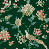GR5931 Fanciful Dark Green Wallpaper