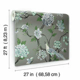 GR5933 Fanciful Grey Wallpaper