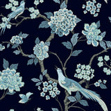 GR5934 Fanciful Navy Wallpaper