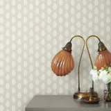 GR5962 Leaf Pendant Grey Wallpaper