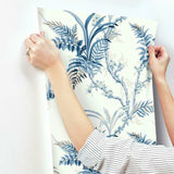 GR5994 Enchanted Fern Blue Wallpaper 