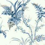 GR5994 Enchanted Fern Blue Wallpaper 