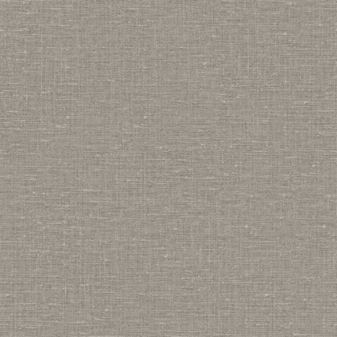 GT30027 Ash Grey Faux Canvas Linen Wallpaper