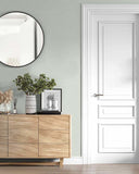 GT30104 Light Aqua Faux Linen Wallpaper