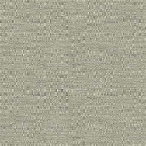 GT30208 Taupe Faux Fine Linen Wallpaper