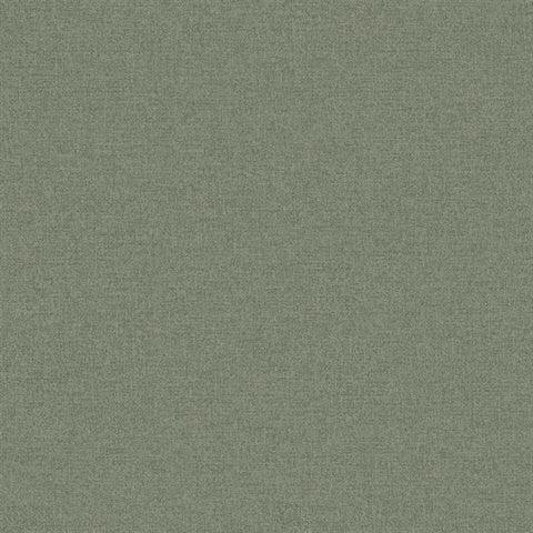 GT30328 Army Green Faux Fine Linen Wallpaper