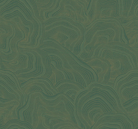 GT4528 Ronald Redding Geodes Green Wallpaper