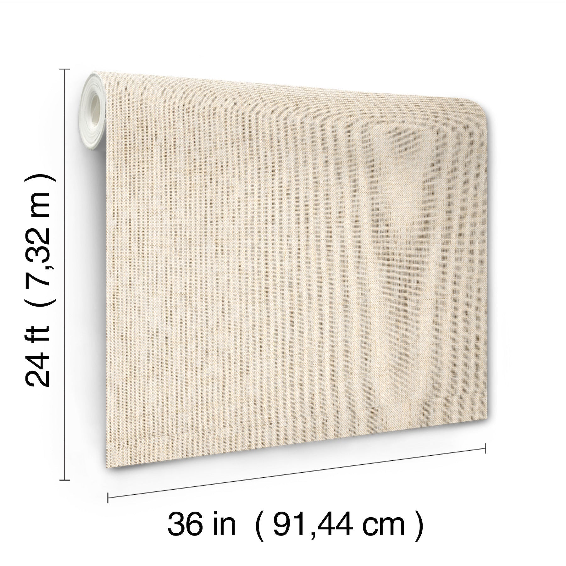 GV0181 Ronald Redding Edo Paperweave Natural Wallpaper