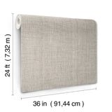 GV0183LM Kami Paperweave Charcoal Wallpaper