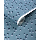 GWP-3740.513 Signal Paper Ocean Geometric Wallpaper 