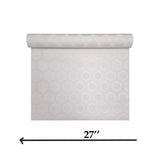 Z76022 Geometric Hexagon Modern ivory off white Faux Fabric contemporary wallpaper roll