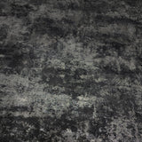 WM90400601, 904006 Gray black silver metallic faux Concrete Distressed plaster Textured Wallpaper