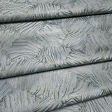 M25022 Gray blue gold bronze metallic textured shell tile faux plaster modern Wallpaper