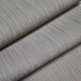 Z21735 Grayish Taupe cream crashed faux silk fabric plain textured Modern Wallpaper 3D