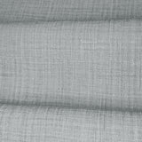 Z80053 Grey silver metallic woven faux fabric grass sack cloth textured plain wallpaper