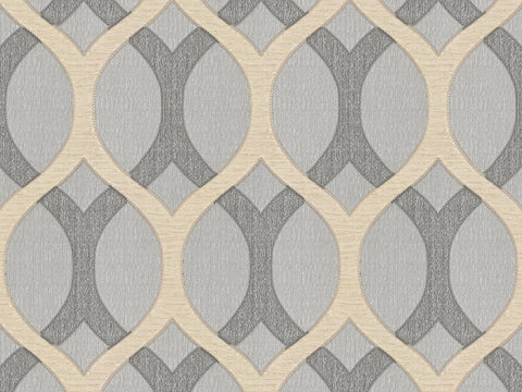 H037 Home Geometric Modern Textured Wallpaper