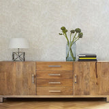 HC7517 Matte light gray off White branches natural paperweave woven textured wallpaper