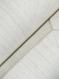HO2101GV Hexagram Wood Veneer Ivory Wallpaper