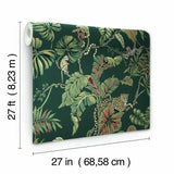 HO2146 Jungle Cat Jungle Wallpaper