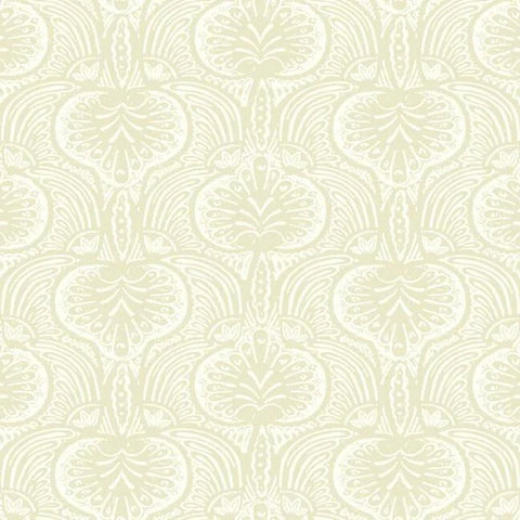 HO2154 Lotus Palm Beige Wallpaper 