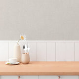 HY82112 Plain Texture Beige Cream Wallpaper