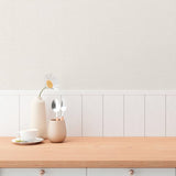 HY82113 Plain Texture Cream White Wallpaper