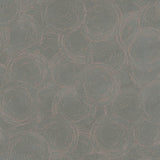 HY82130 Stone Circles Motif Green Rose Gold Wallpaper