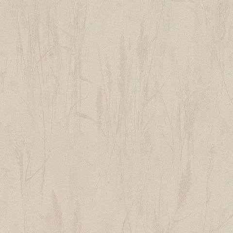 HY82139 Meadow Stems Motif Bronze Brown Beige Wallpaper